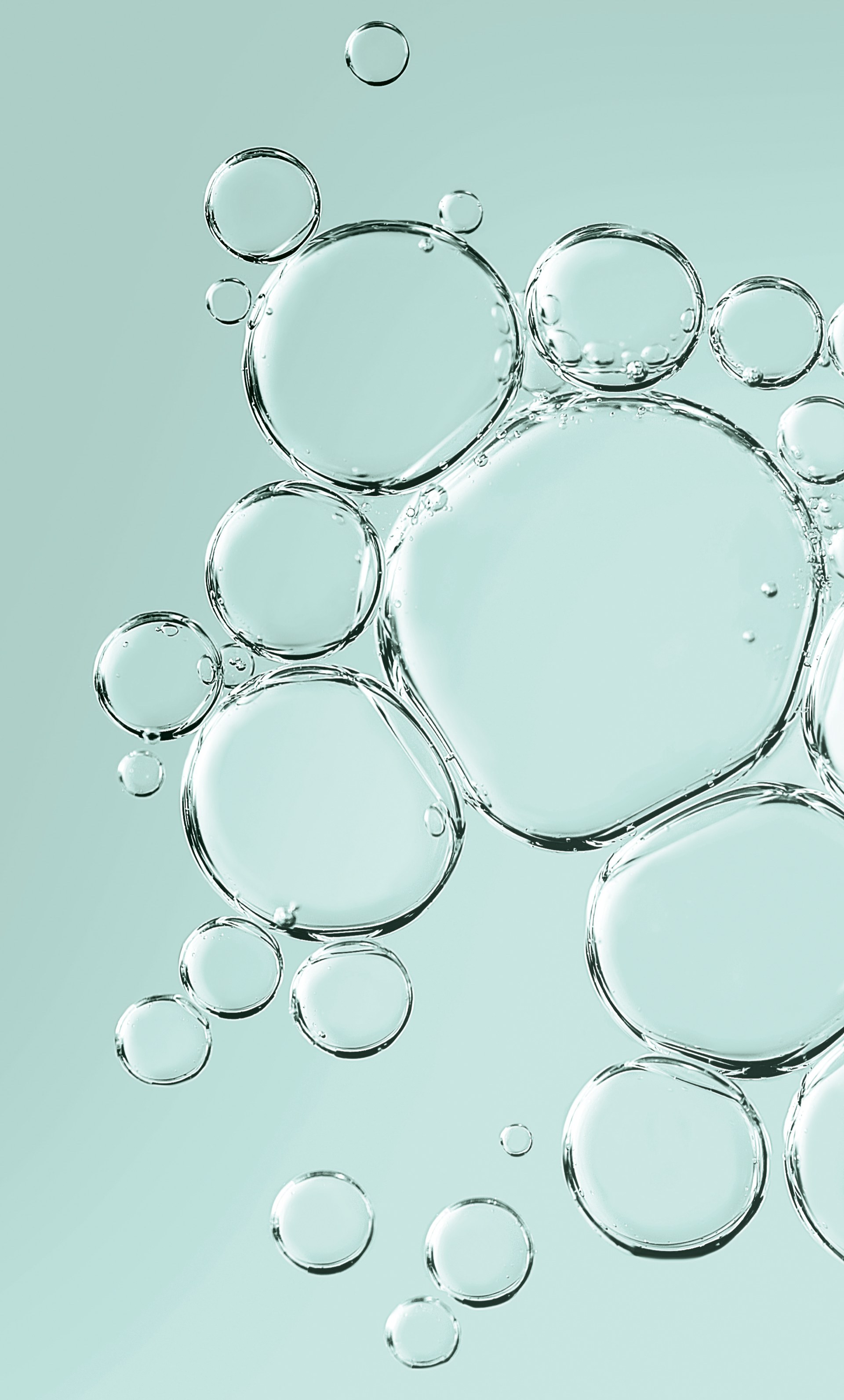 Purifying gel mask texture