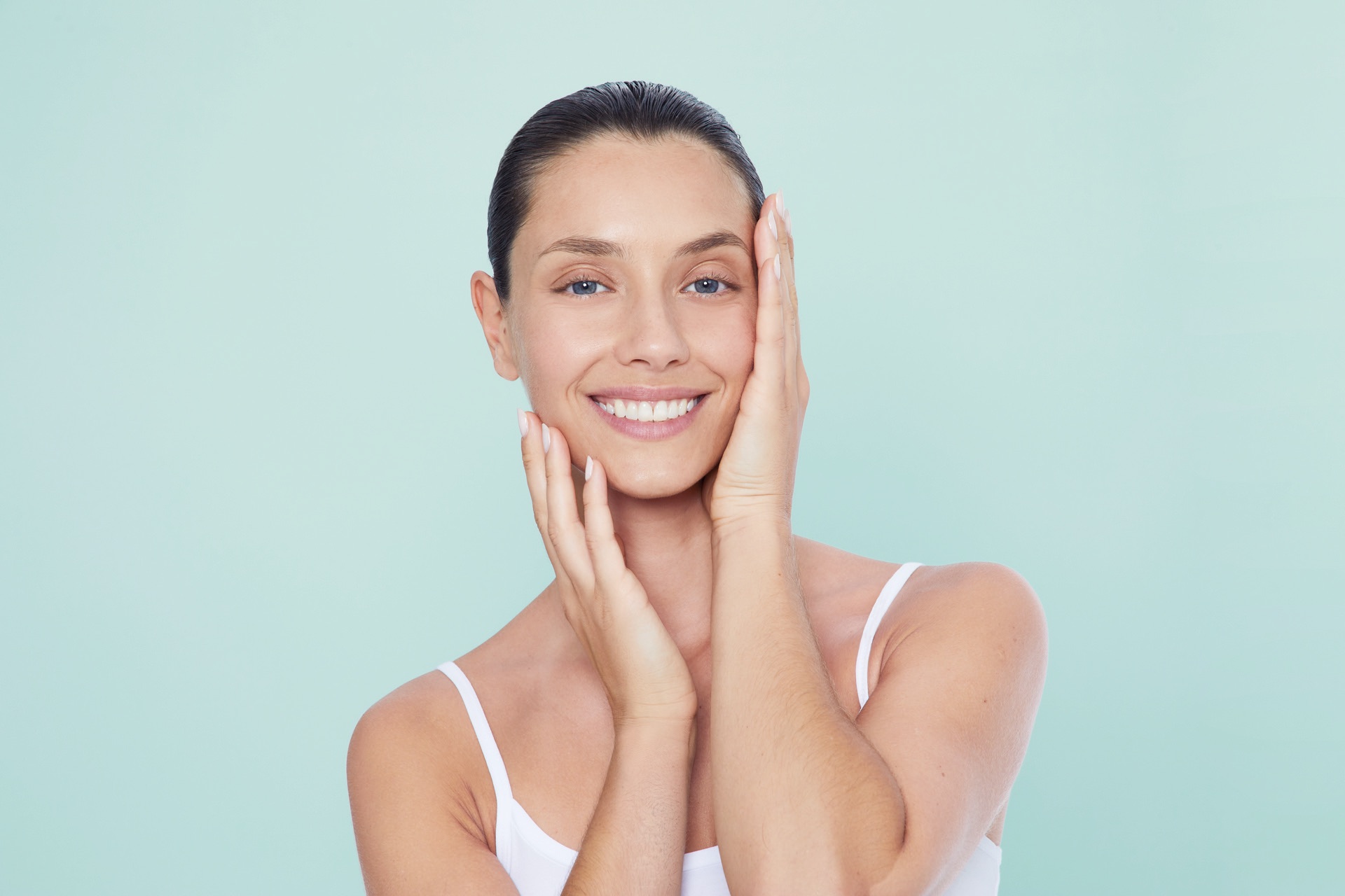 Calm, clear skin after treatment